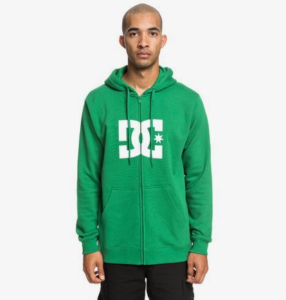 Star - Sweat à capuche zippé pour Homme - Vert - DC Shoes