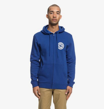 Circle Star - Sweat à capuche zippé pour Homme - Bleu - DC Shoes