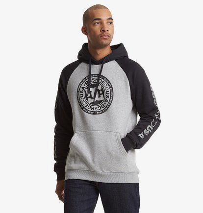 Circle Star - Sweat à capuche pour Homme - Gris - DC Shoes