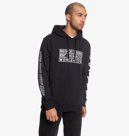 Point Perspective - Sweat à capuche pour Homme - Noir - DC Shoes
