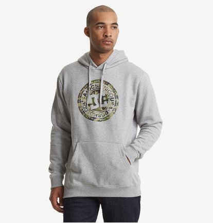 Circle Star - Sweat à capuche pour Homme - Gris - DC Shoes