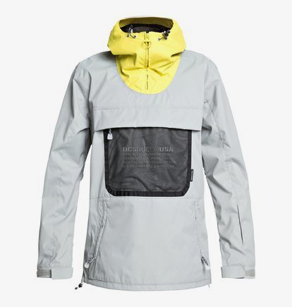 Asap Anorak - Veste de snow compactable pour Homme - Gris - DC Shoes