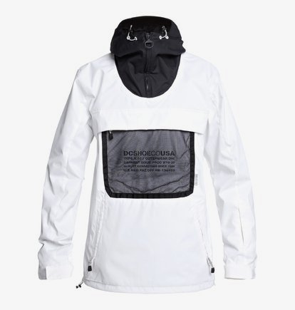 Asap Anorak - Veste de snow compactable pour Homme - Blanc - DC Shoes