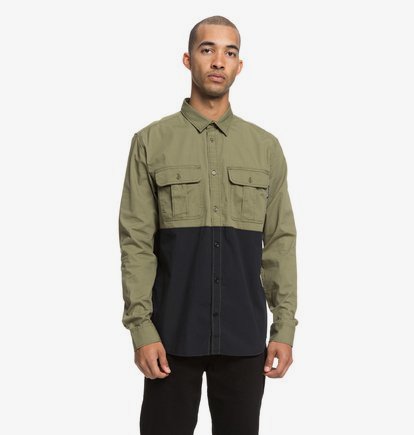 Publicity - Chemise à manches longues pour Homme - Vert - DC Shoes