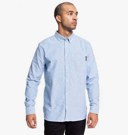 The Oxford - Chemise manches longues pour Homme - Bleu - DC Shoes