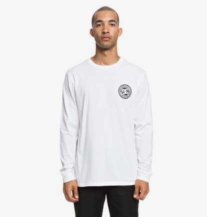 Circle Star - T-shirt à manches longues pour Homme - Blanc - DC Shoes