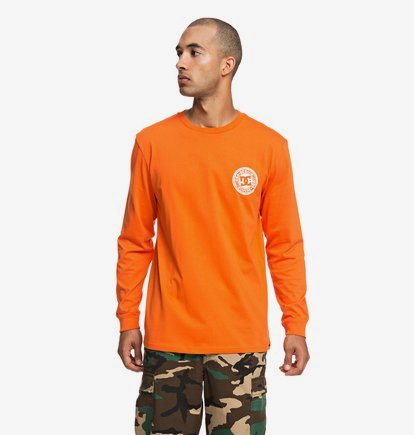 Splitted - T-shirt à manches longues pour Homme - Orange - DC Shoes