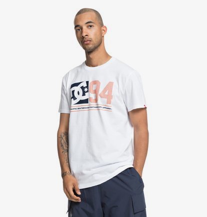 Player Seven - T-shirt col rond pour Homme - Blanc - DC Shoes