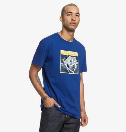 Terrain - T-shirt col rond pour Homme - Bleu - DC Shoes