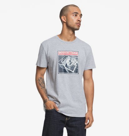 Terrain - T-shirt col rond pour Homme - Noir - DC Shoes