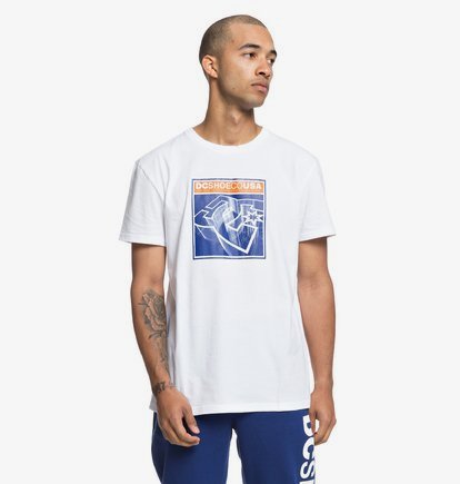 Terrain - T-shirt col rond pour Homme - Blanc - DC Shoes