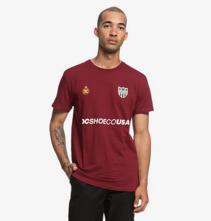 Hit Squad - T-shirt col rond pour Homme - Rouge - DC Shoes