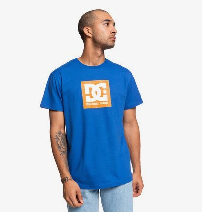 Square Star - T-shirt pour Homme - Bleu - DC Shoes