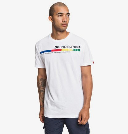 4Stripe - T-shirt pour Homme - Blanc - DC Shoes