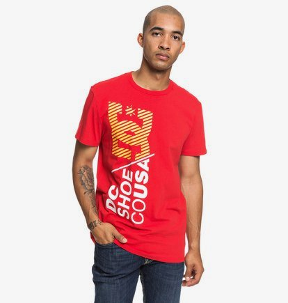 Posse In Effect - T-shirt pour Homme - Rouge - DC Shoes