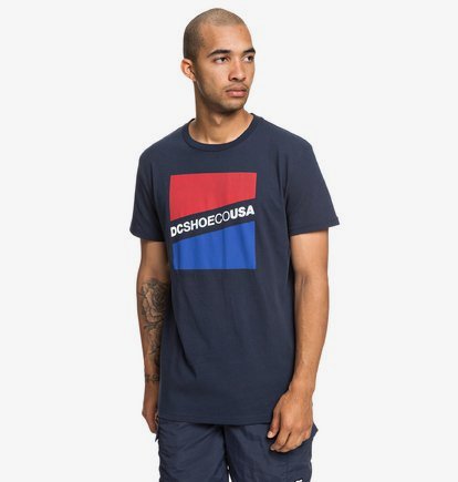 Slant - T-shirt pour Homme - Bleu - DC Shoes