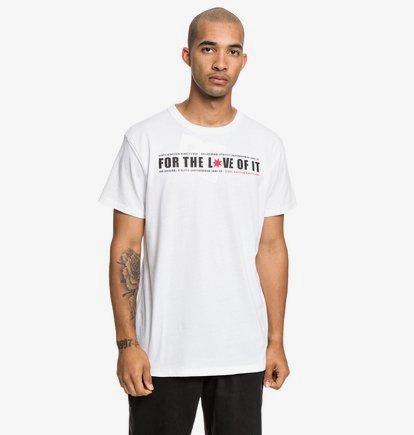 Ftloi - T-shirt pour Homme - Blanc - DC Shoes