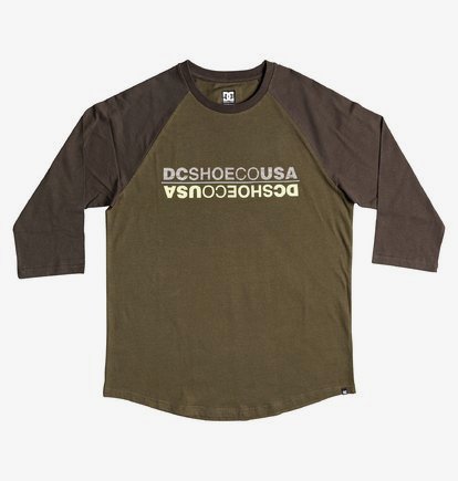 Reversism - T-shirt manches 3/4 pour Homme - Vert - DC Shoes