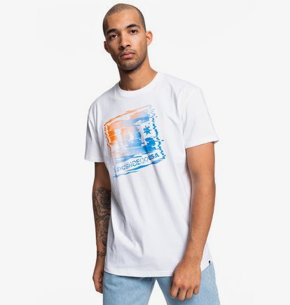TV Glitch - T-shirt pour Homme - Blanc - DC Shoes