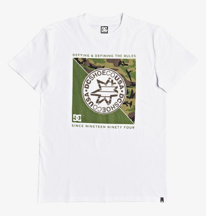 Rules Definition Ss - T-shirt pour Homme - Blanc - DC Shoes