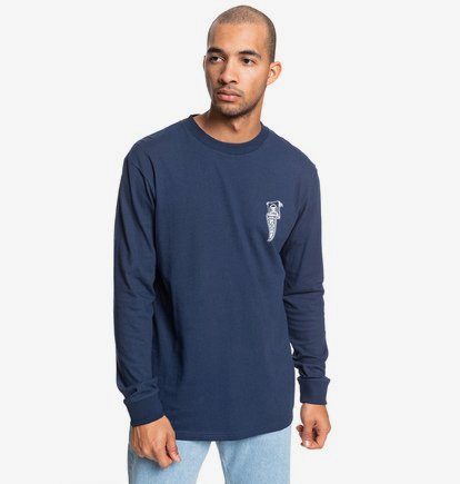 Pennant - T-shirt manches longues pour Homme - Bleu - DC Shoes