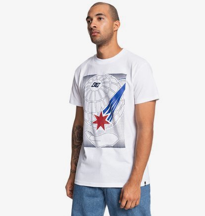 Comet Seven - T-shirt pour Homme - Blanc - DC Shoes