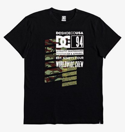 Line Tracer - T-shirt pour Homme - Noir - DC Shoes