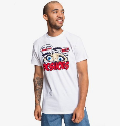 Not Em Again - T-shirt pour Homme - Blanc - DC Shoes