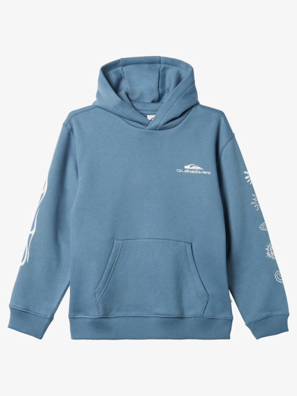 Quiksilver Power Session - Sweat à capuche pour Garçon 8-16 ans Bleu