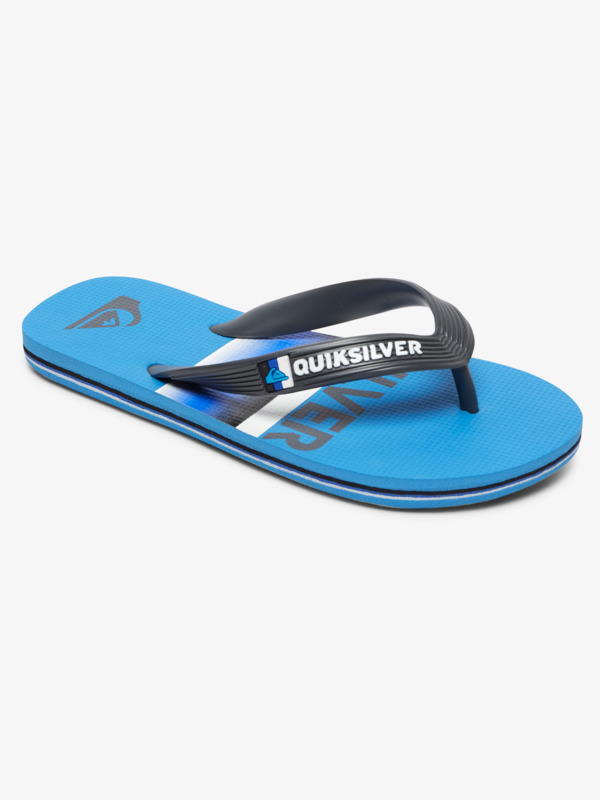 Quiksilver Molokai Slab - Tongs pour Garçon Gris