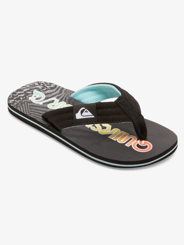 Quiksilver Molokai Layback - Sandales pour Garçon Noir