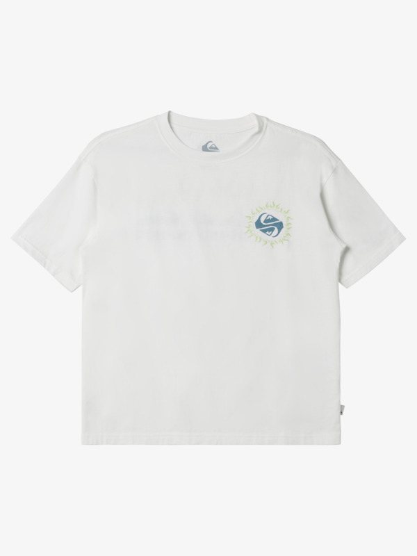 Quiksilver Flare - T-shirt pour Garçon 8-16 ans Blanc