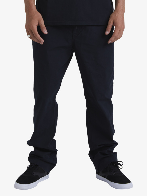 Quiksilver Waterman After Surf - Pantalon taille élastique pour Homme Noir