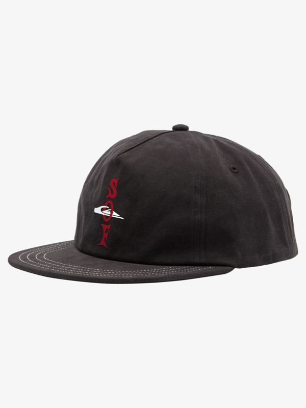 Quiksilver Diablo Of Fortune - Casquette snapback pour Homme Noir