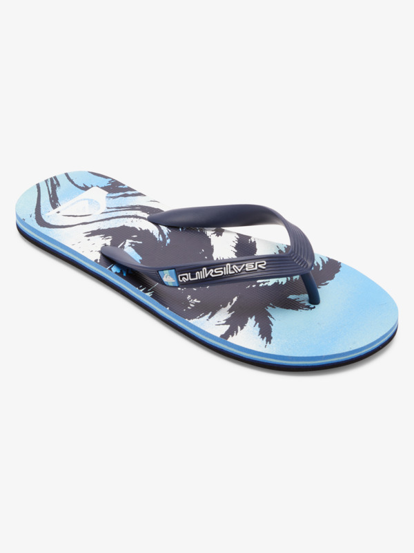 Quiksilver Molokai Highline Scallop - Tongs pour Homme Bleu