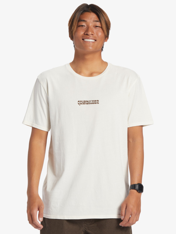 Quiksilver Enjoy The Ride - T-shirt pour Homme Blanc