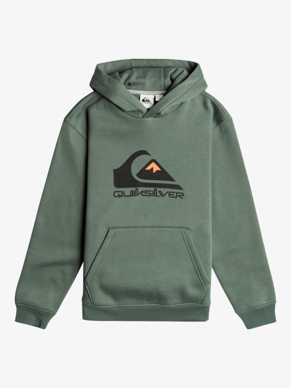 Quiksilver Big Logo - Sweat à capuche pour Garçon Vert