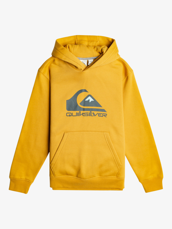 Quiksilver Big Logo - Sweat à capuche pour Garçon Jaune