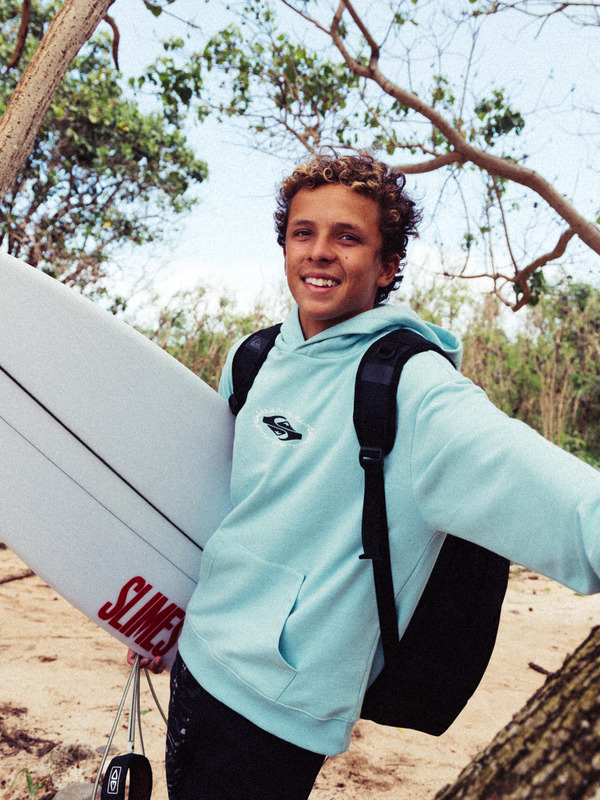 Quiksilver Radical Times - Sweat à capuche pour Garçon 10-16 Bleu