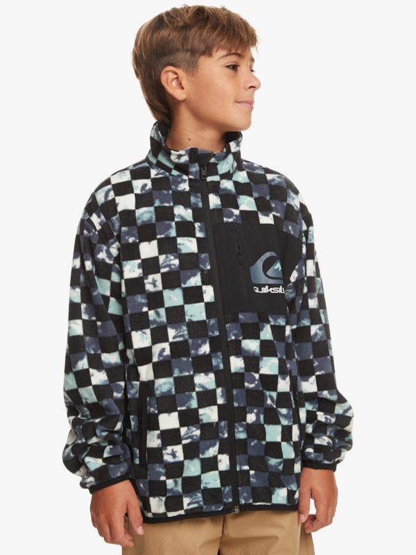 Quiksilver Radical Times - Polaire zippée pour Garçon 8-16 Bleu
