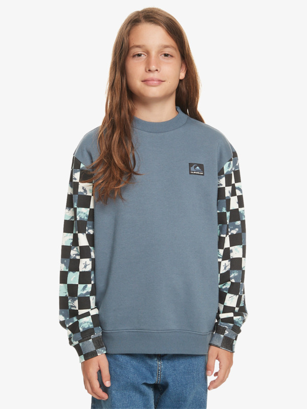 Quiksilver My Name Is - Sweat pour Garçon 8-16 Bleu