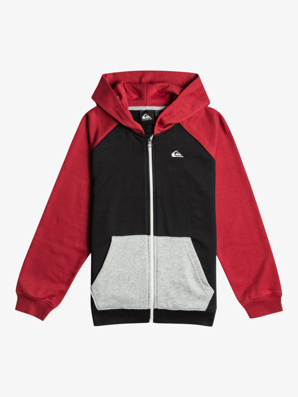 Quiksilver Easy Day - Haut en polaire pour Garçon 8-16 Rouge