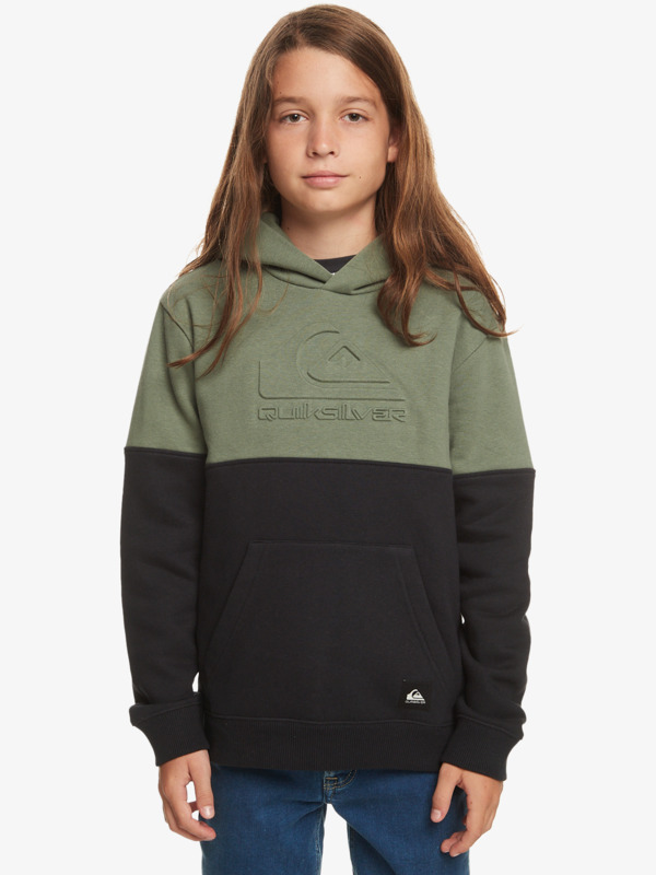 Quiksilver Emboss Hood - Sweat à capuche pour Garçon 8-16 Vert