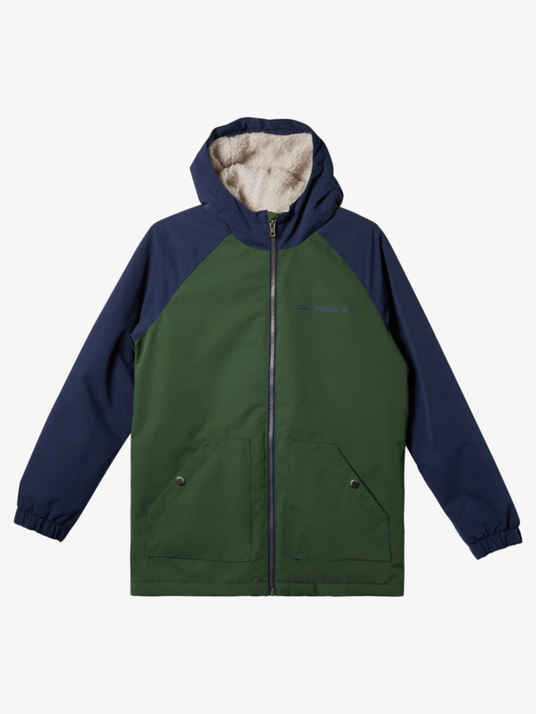 Quiksilver Isaac - Parka pour Garçon 8-16 Bleu