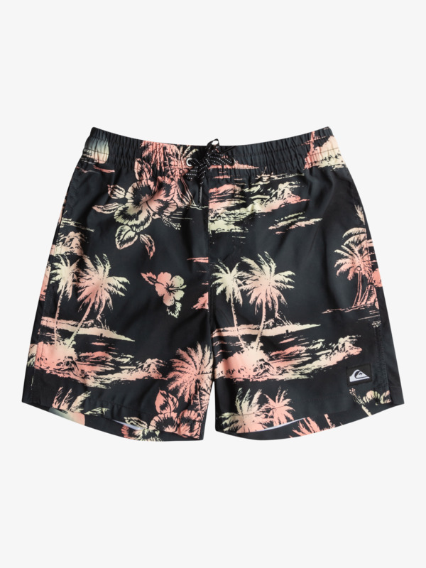 Quiksilver Everyday Mix 14 - Short de bain pour Garçon 8-16 ans Noir