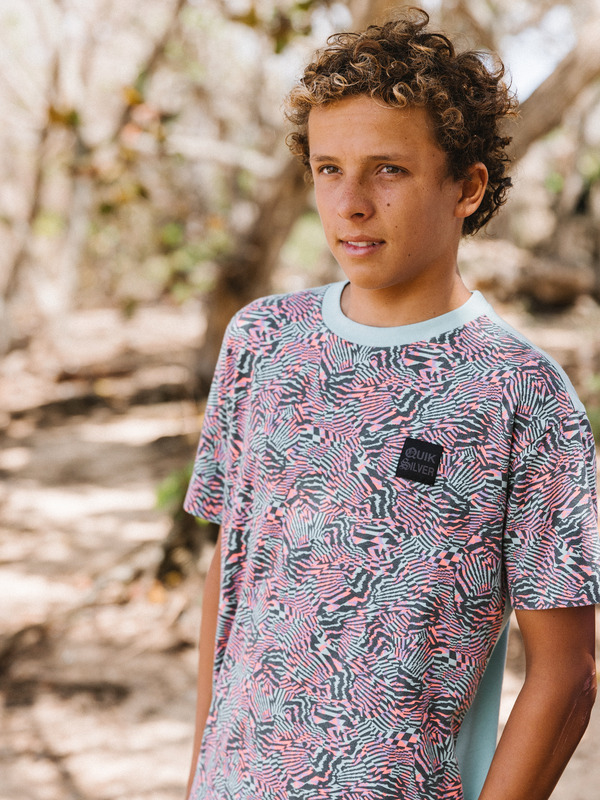 Quiksilver Radical All-over - T-shirt pour Garçon 8-16 ans Violet
