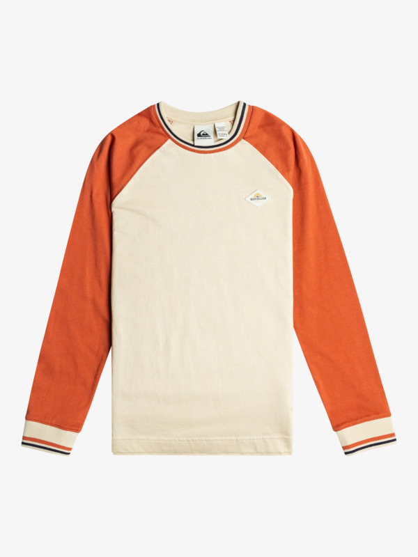 Quiksilver Return To School - T-shirt manches longues pour Garçon 8-16 Marron