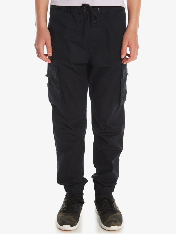Quiksilver Upcargo To Surf - Pantalon taille élastique pour Garçon 8-16 ans Noir