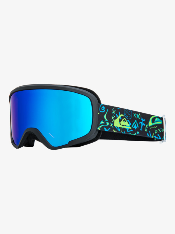 Quiksilver Shredder - Masque de ski/snowboard pour Garçon 8-16 Noir