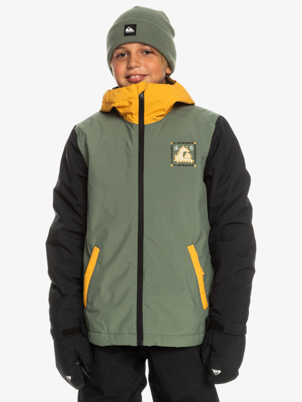 Quiksilver In The Hood - Veste de snow technique pour Garçon Vert